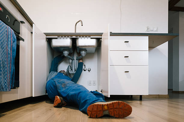 Professional Drain Cleaning technician working in Edison, GA